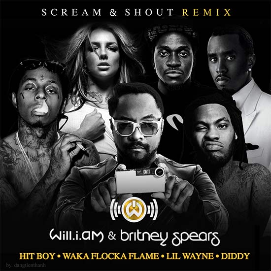 Will.I.Am Feat. Britney Spears - Scream & Shout (Official Hip-Hop Remix)